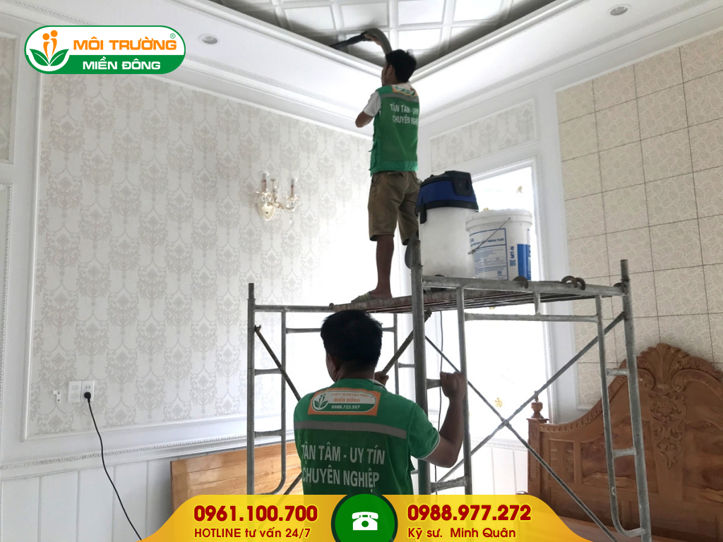 Dự toán giá thuê vệ sinh công nghiệp tại Bàu Bàng