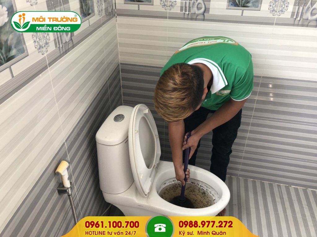 Dịch vụ thông tắc bồn cầu tại TPHCM