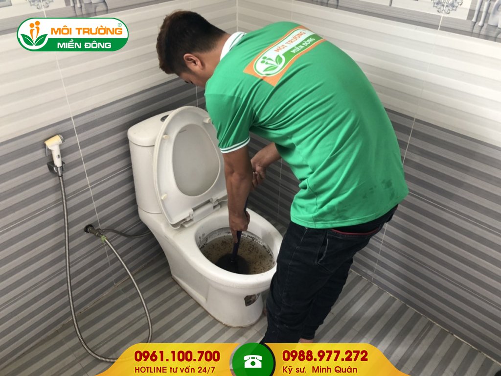 Đơn giá thông tắc bồn cầu tại TPHCM