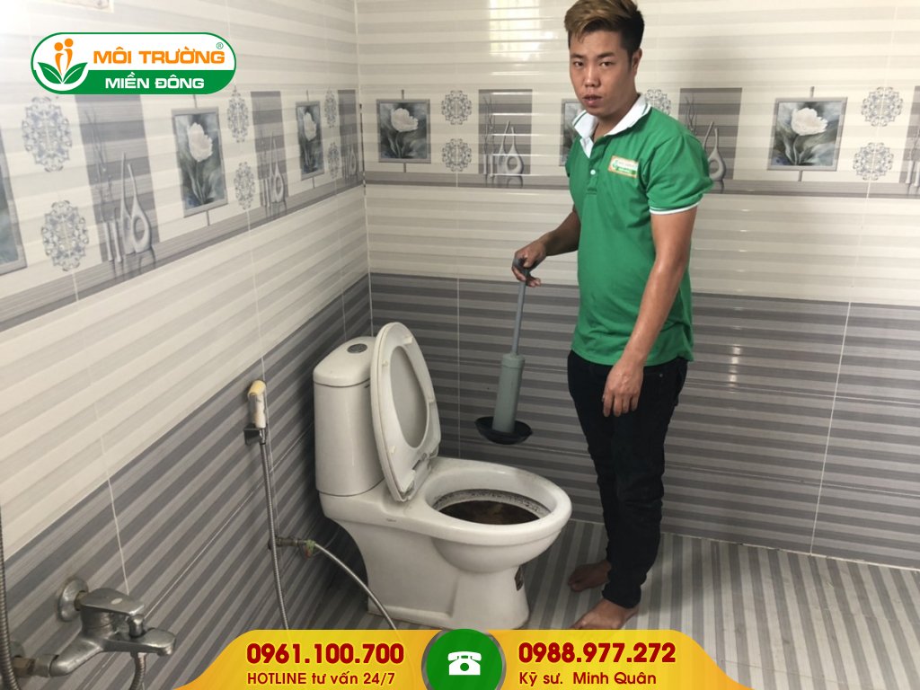 Dự toán chi phí thông tắc bồn cầu tại TPHCM