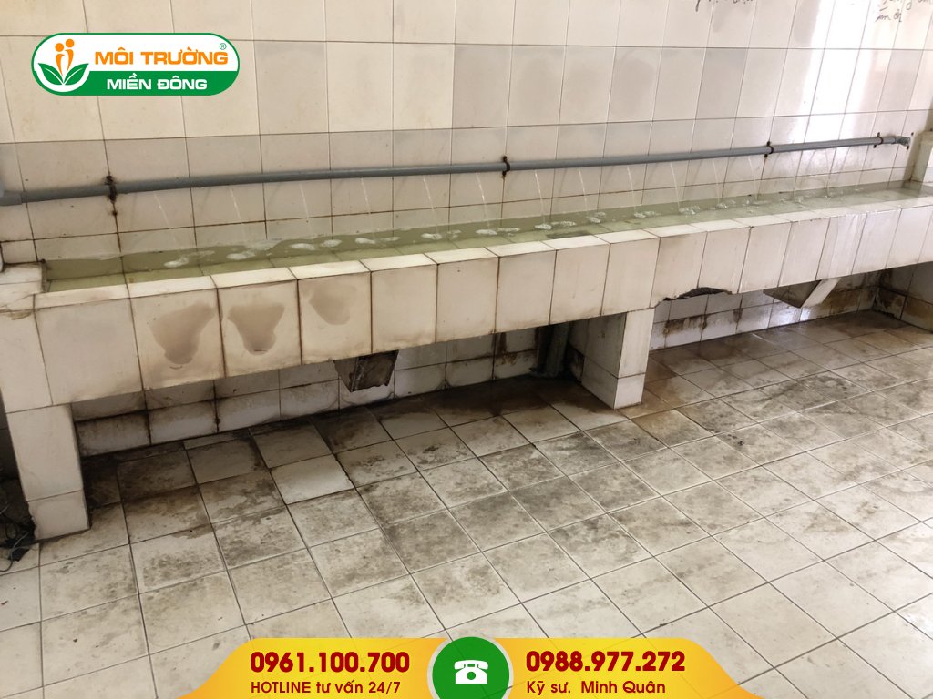 Dự toán chi phí thông tắc bồn tiểu tại Bình Dương