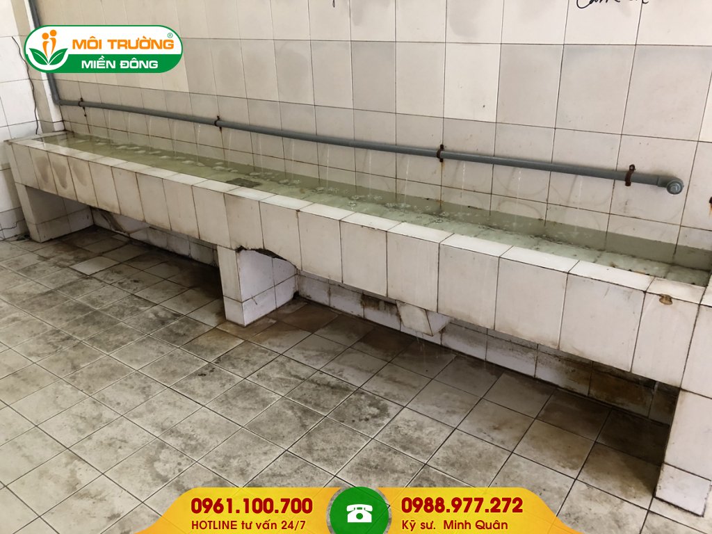 Đơn giá thông tắc bồn tiểu tại Đồng Nai