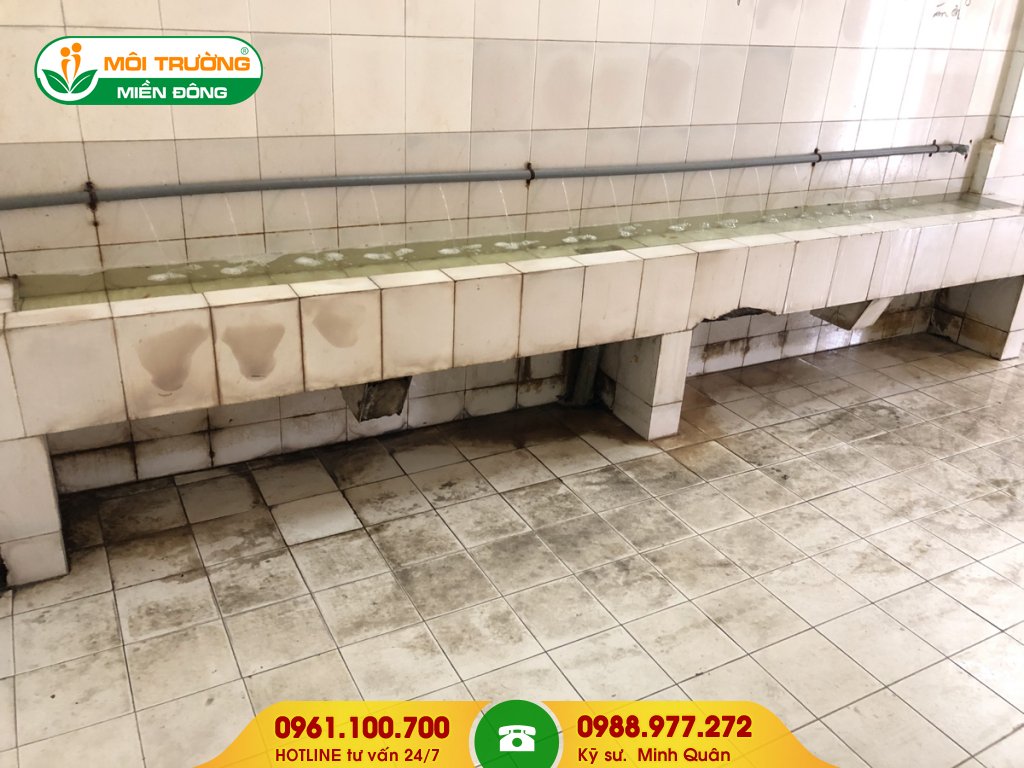 Báo giá thông tắc bồn tiểu tại Đồng Nai