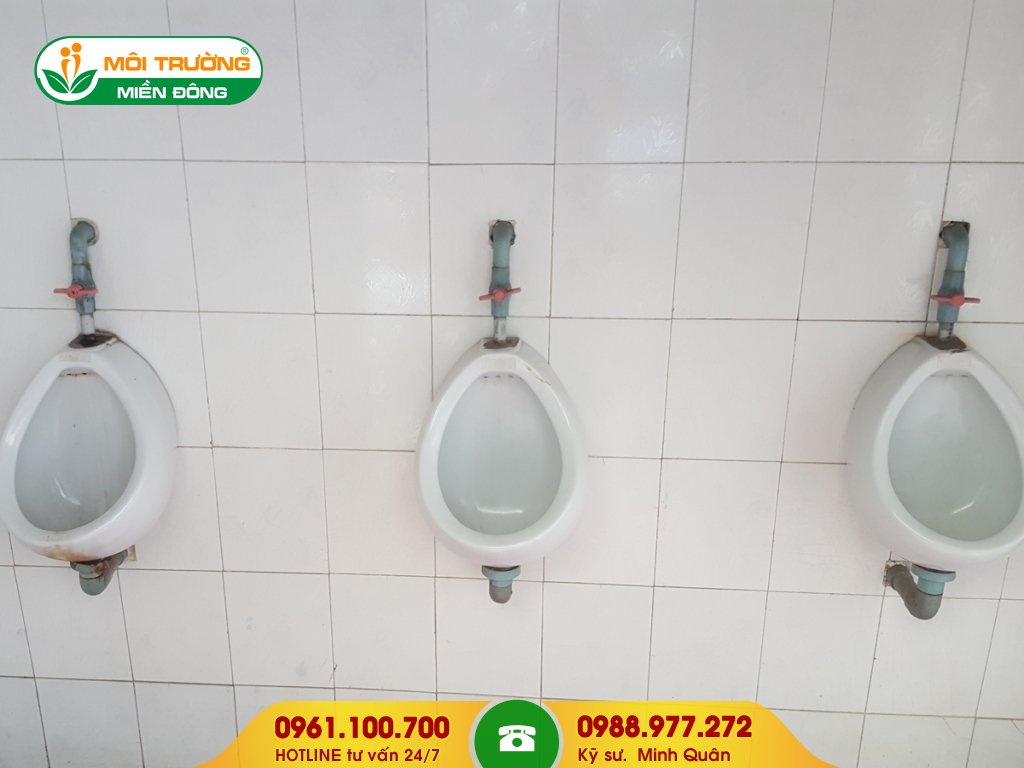 Dự toán chi phí thông tắc bồn tiểu tại Đồng Nai