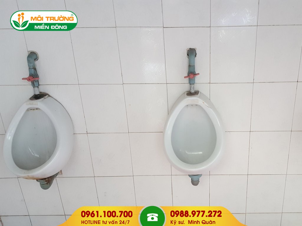 Đơn giá thông tắc bồn tiểu tại TPHCM