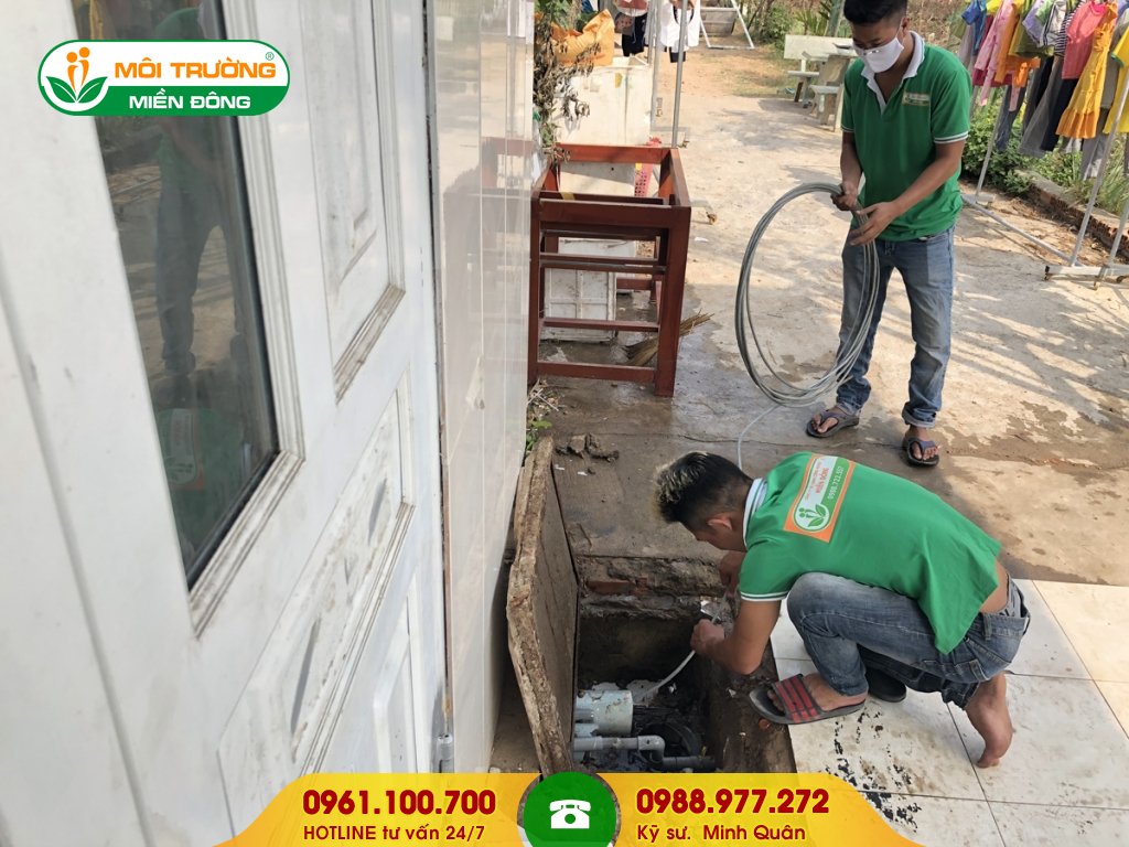 Dịch vụ thông tắc cống tại Bình Dương