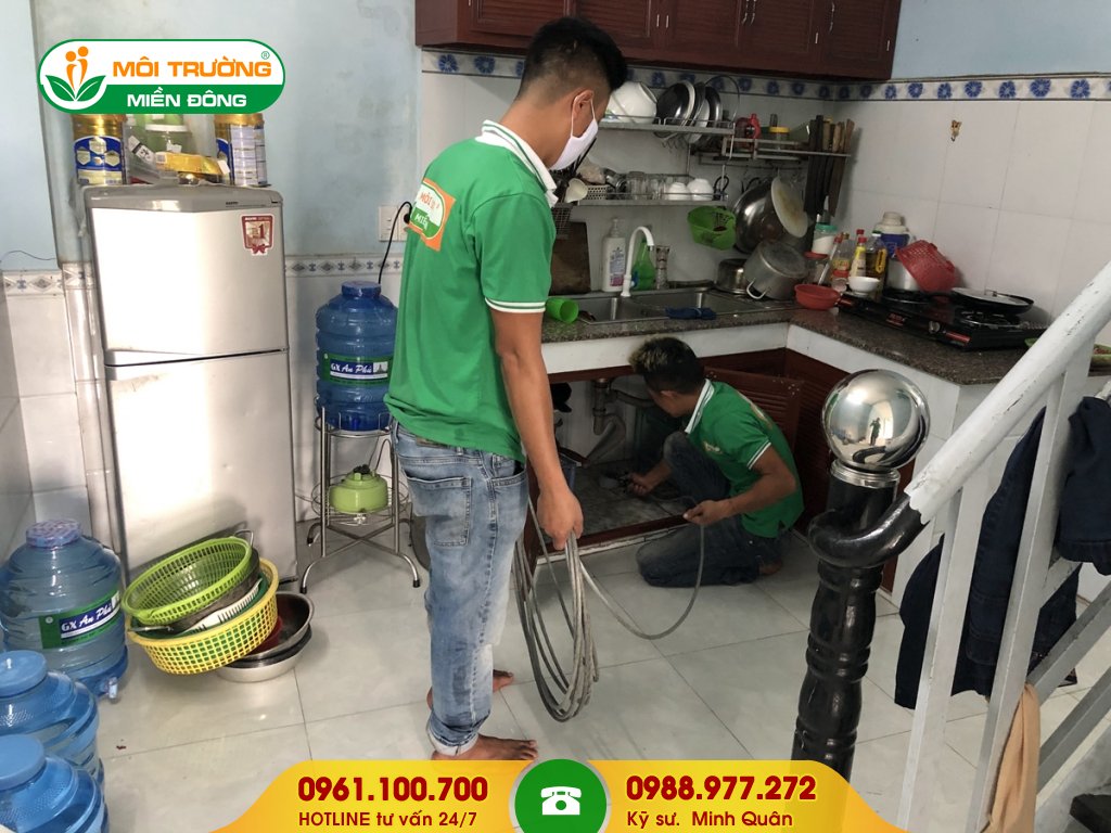 Dự toán chi phí thông tắc cống tại Đồng Nai