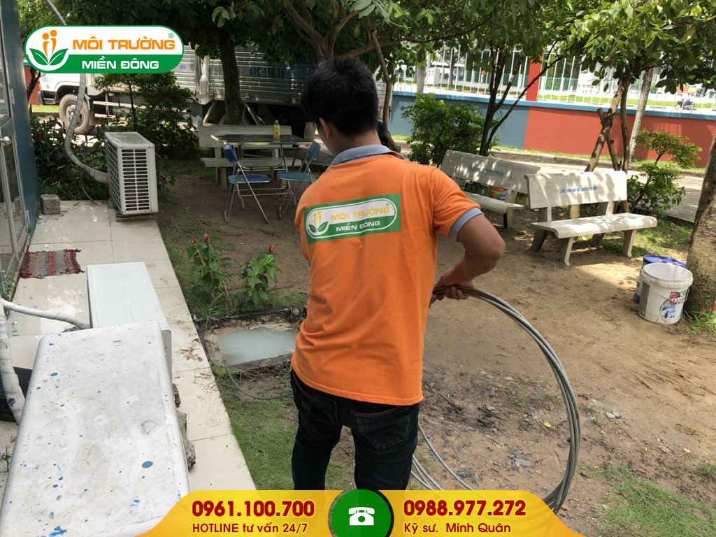 Báo giá thông tắc cống tại TPHCM