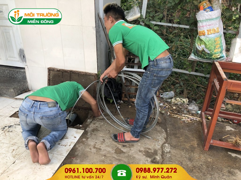 Dự toán chi phí thông tắc cống tại TPHCM