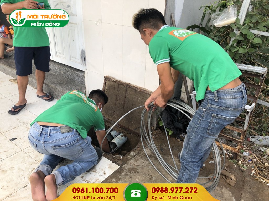 Chi phí thông tắc cống tại TPHCM