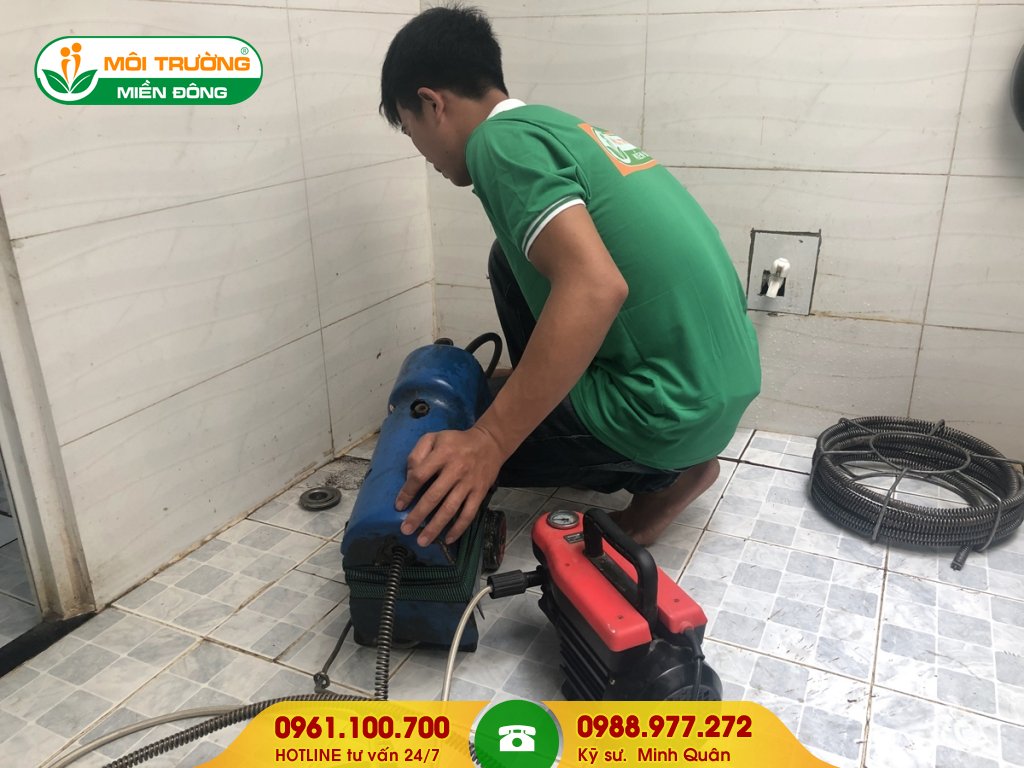 Dịch vụ thông tắc cống trọn gói