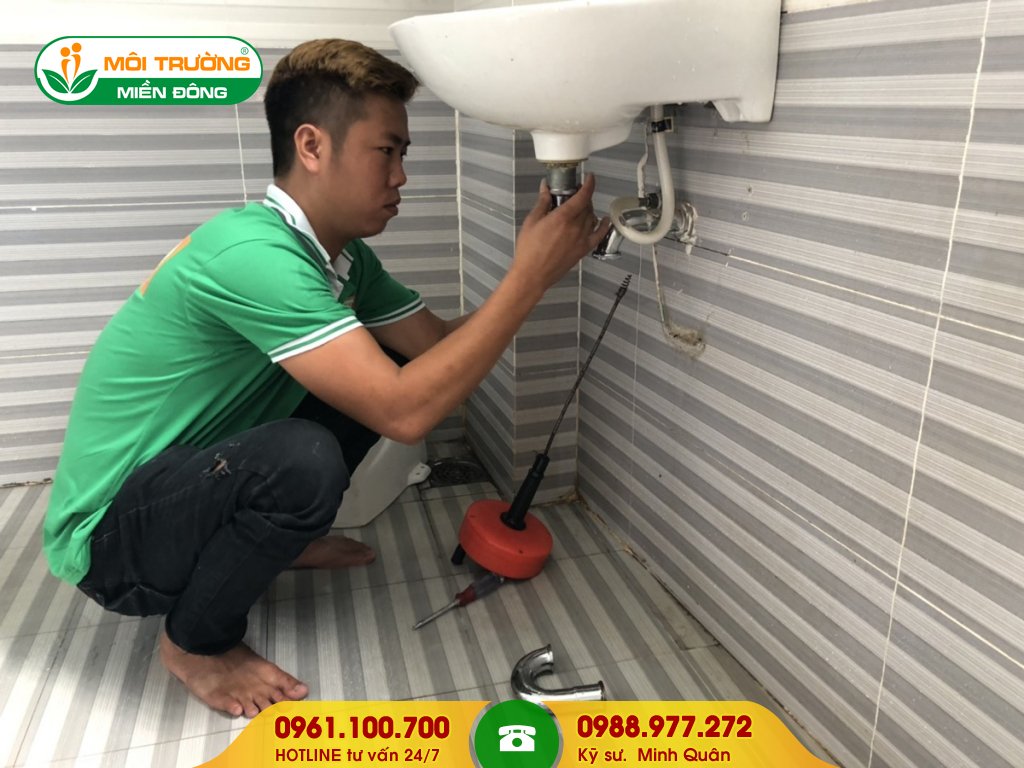 Dự toán giá thông tắc lavabo tại Bình Dương