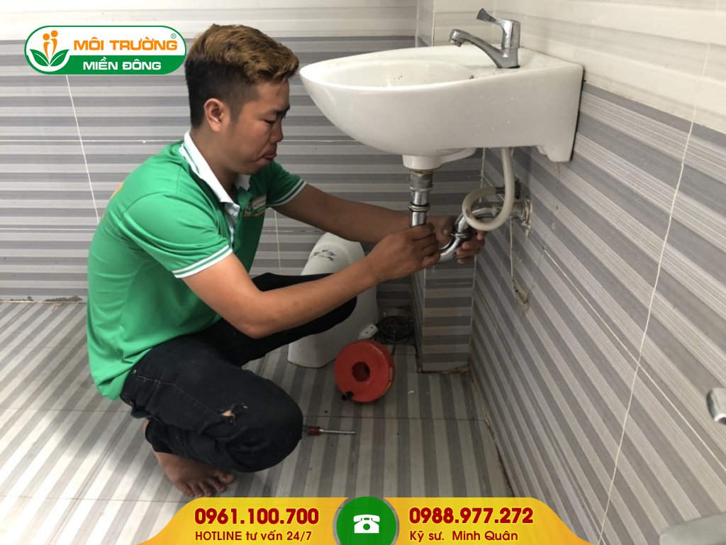 Chi phí thông tắc lavabo tại Bình Dương