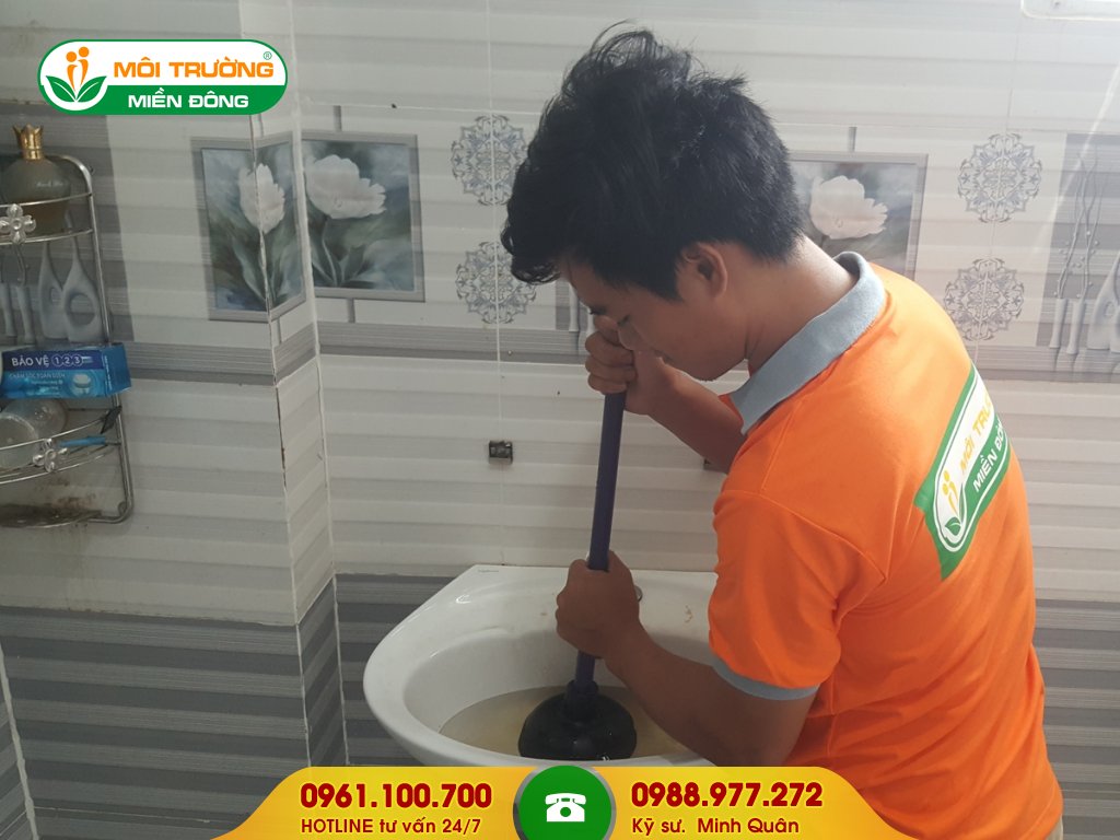 Dịch vụ thông tắc lavabo tại Đồng Nai
