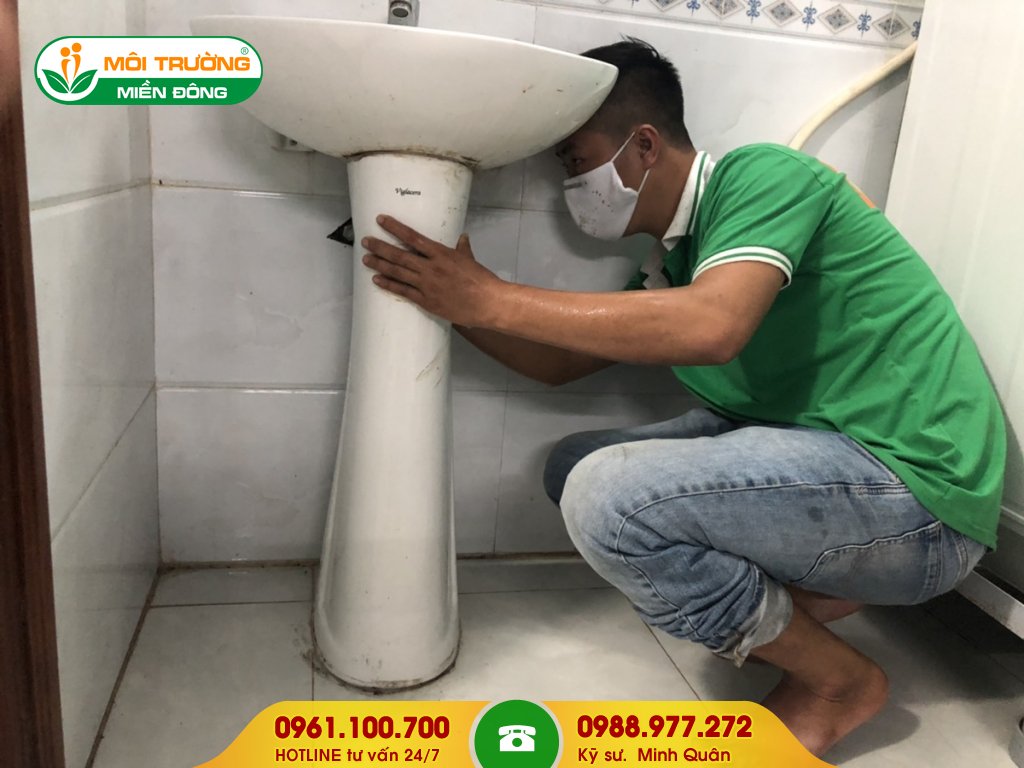 Chi phí thông tắc lavabo tại TPHCM