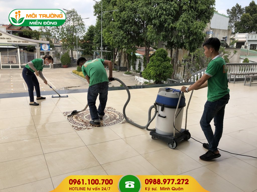 Bảng báo giá vệ sinh công nghiệp tại Đồng Nai