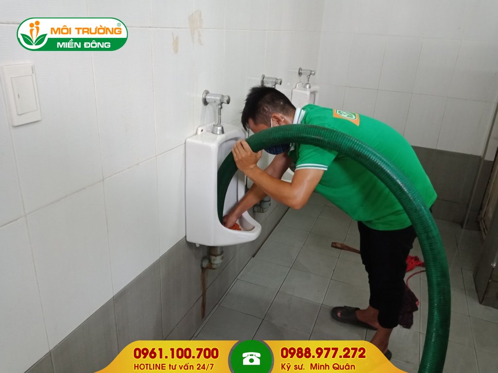 Báo giá thông tắc bồn tiểu nam