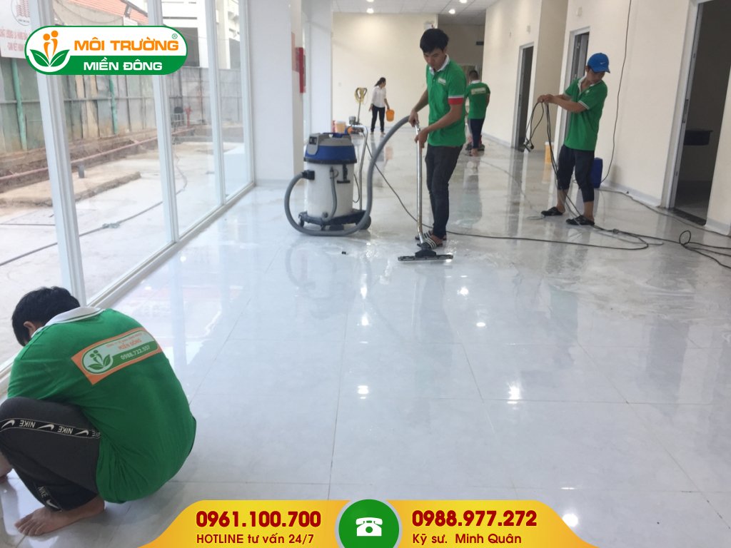 Đơn giá dịch vụ chà rửa bám bẩn