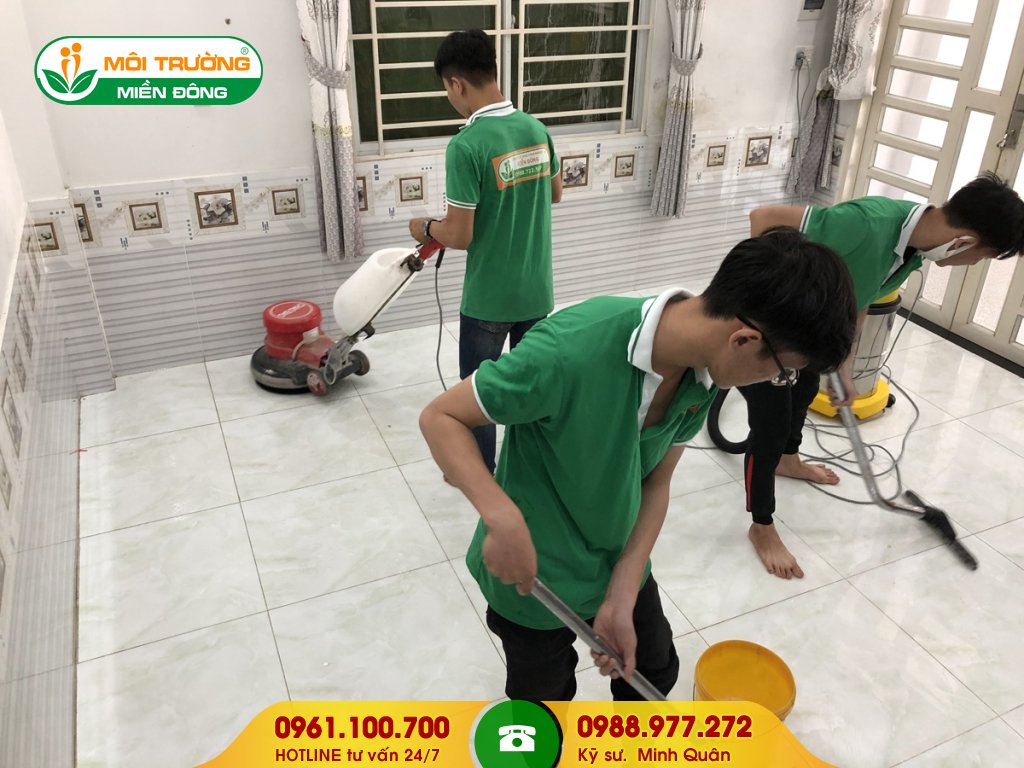 Chi phí dịch vụ chà rửa bám bẩn