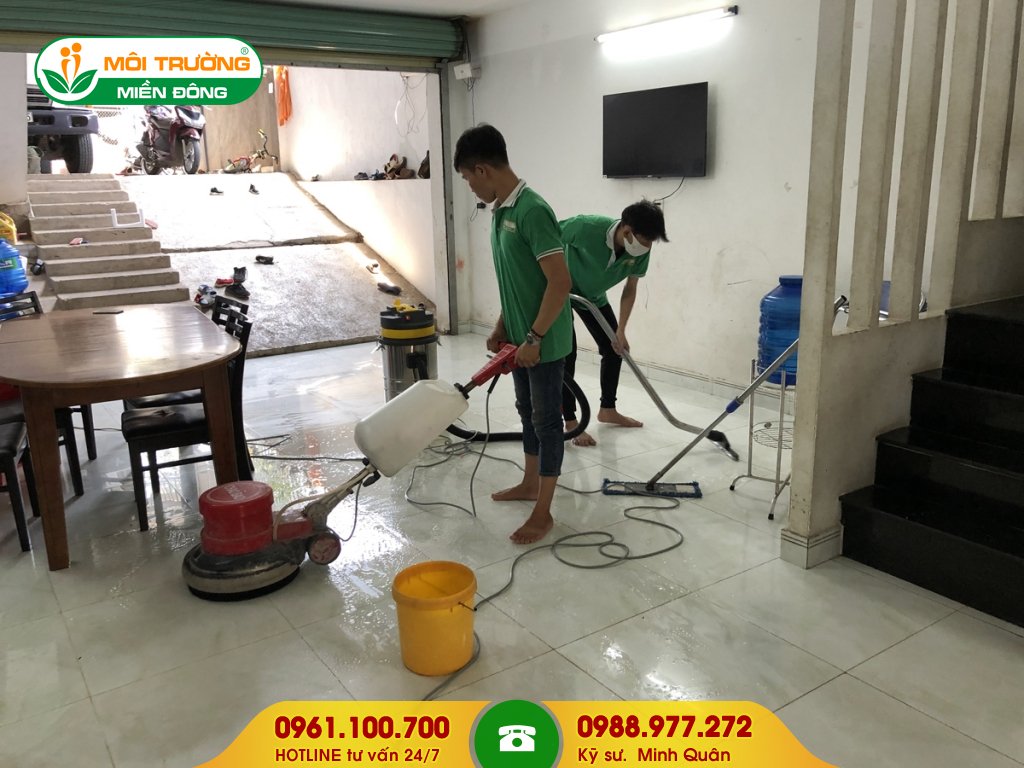 Bảng giá dịch vụ hút bụi tại nhà