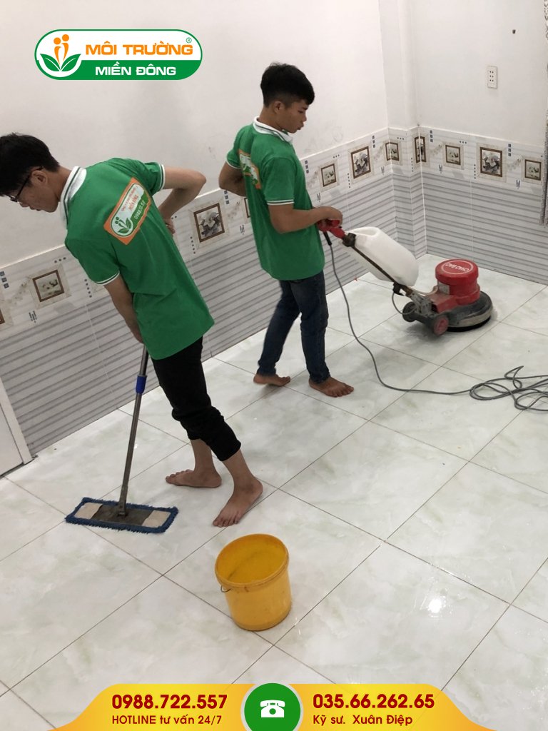 Dịch vụ chà sàn tại nhà