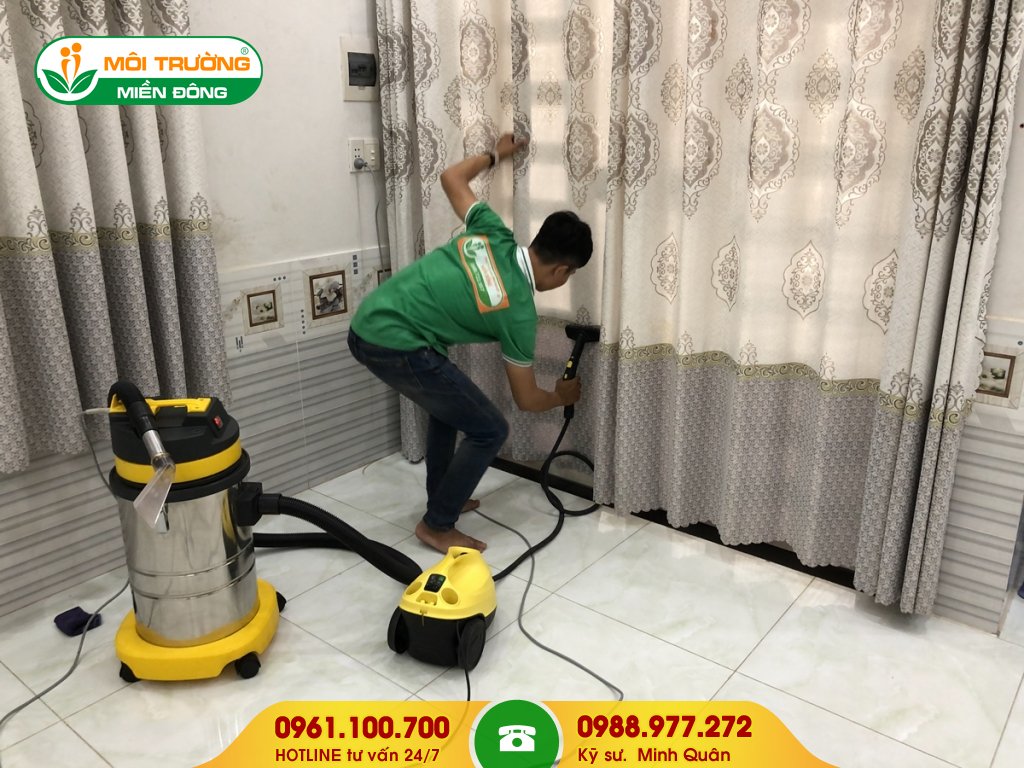 Dự toán dịch vụ giặt rèm cửa