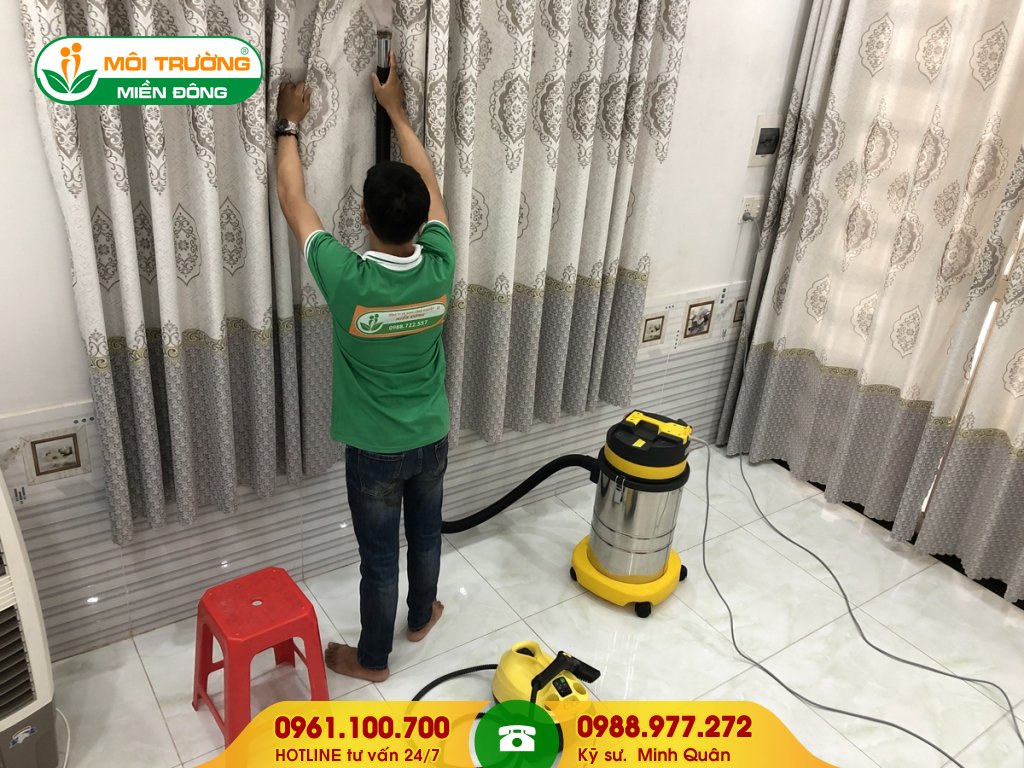 Đơn giá dịch vụ giặt rèm cửa