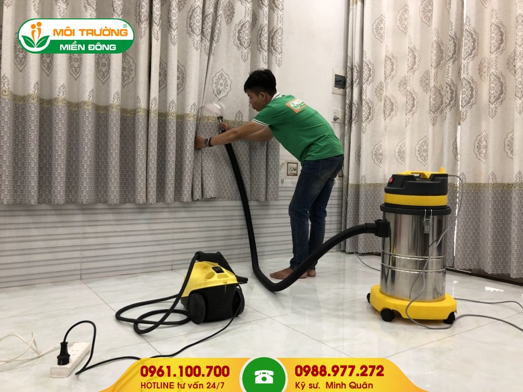 Báo giá dịch vụ giặt rèm cửa