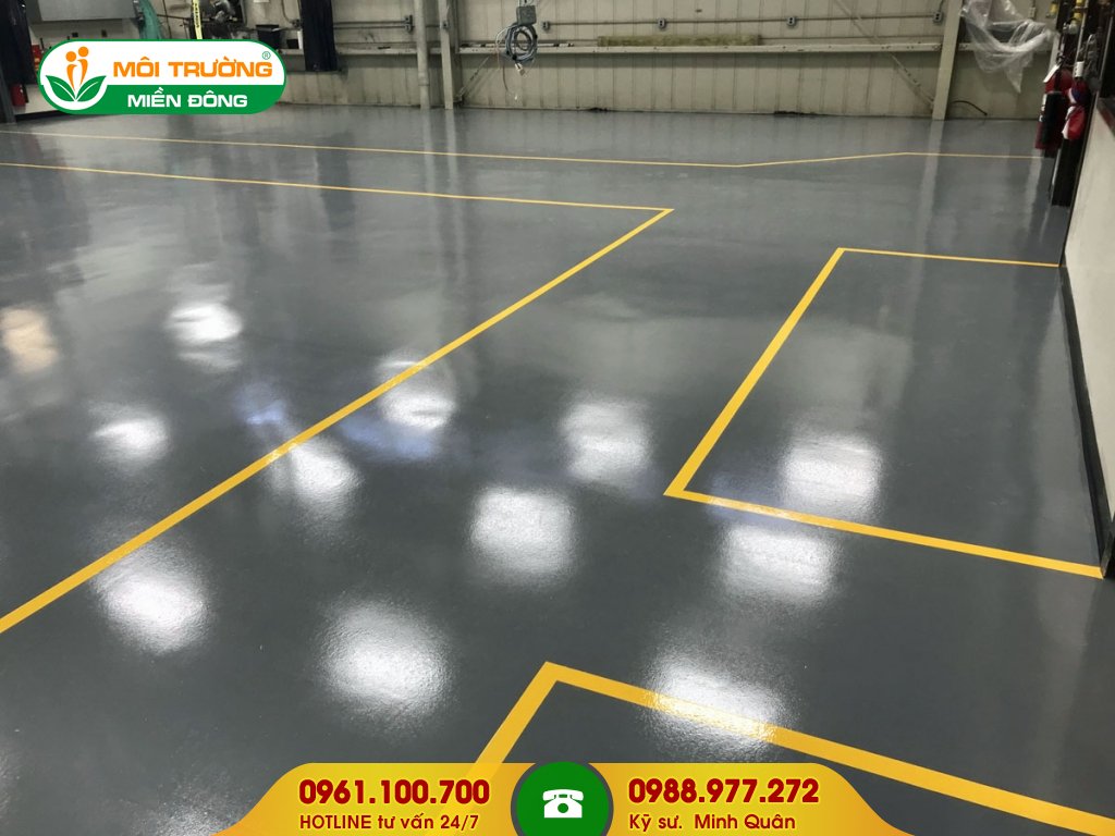 Đơn giá dịch vụ sơn kẻ vạch lối đi