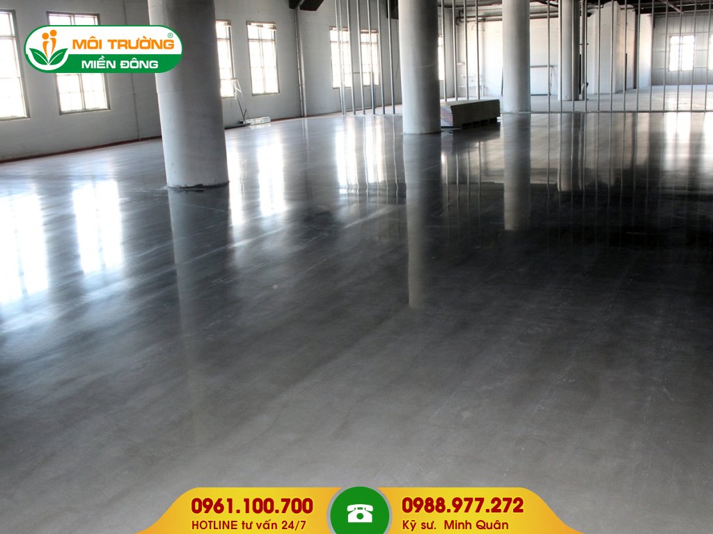 Báo giá dịch vụ sơn nền epoxy hệ lăn