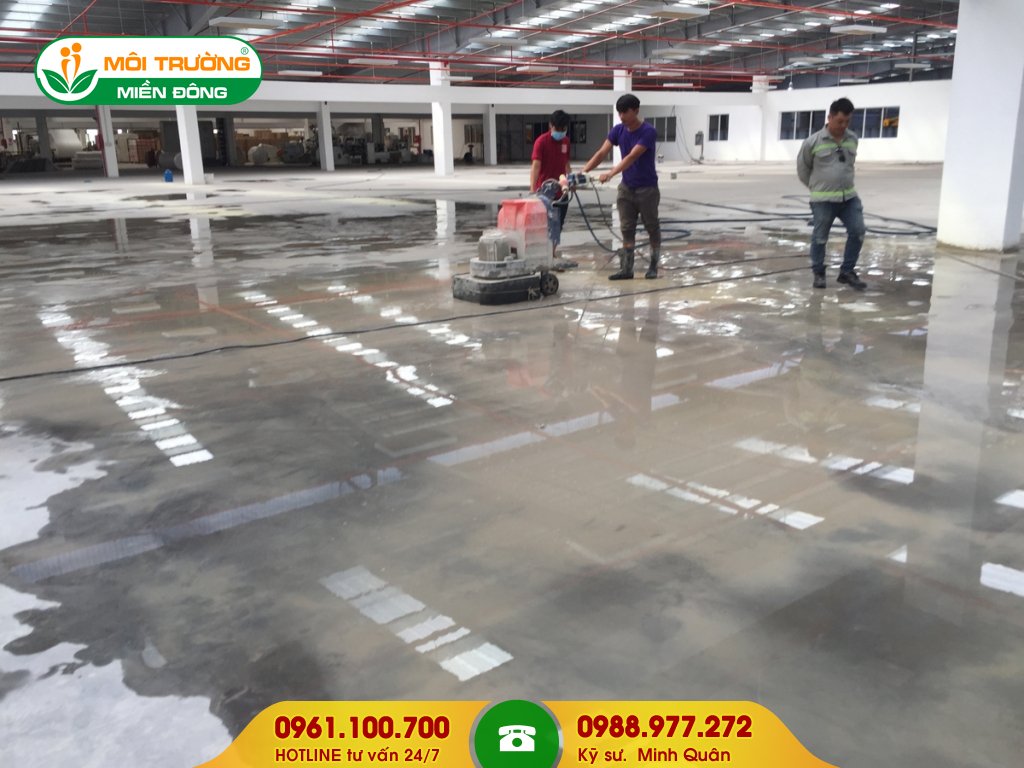 Đơn giá dịch vụ sơn nền epoxy tự san phẳng