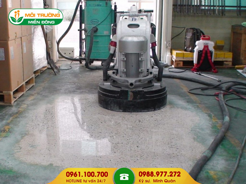 Báo giá dịch vụ sơn nền epoxy tự san phẳng