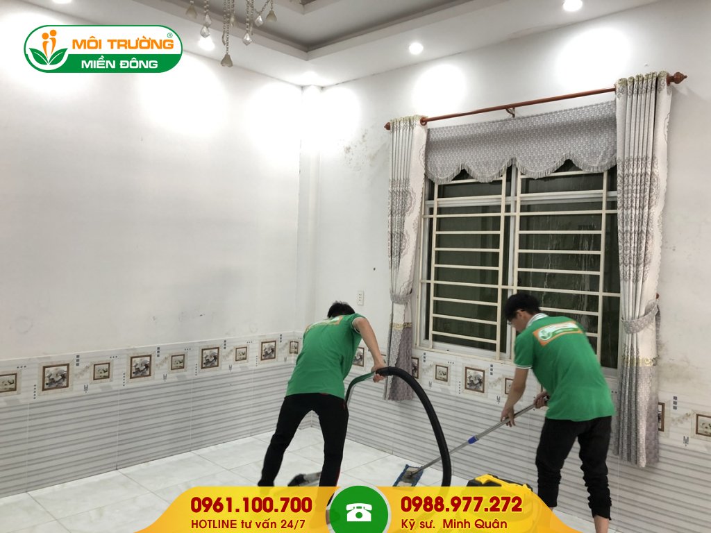 Dịch vụ vệ sinh công nghiệp đường Lê Văn Duyệt