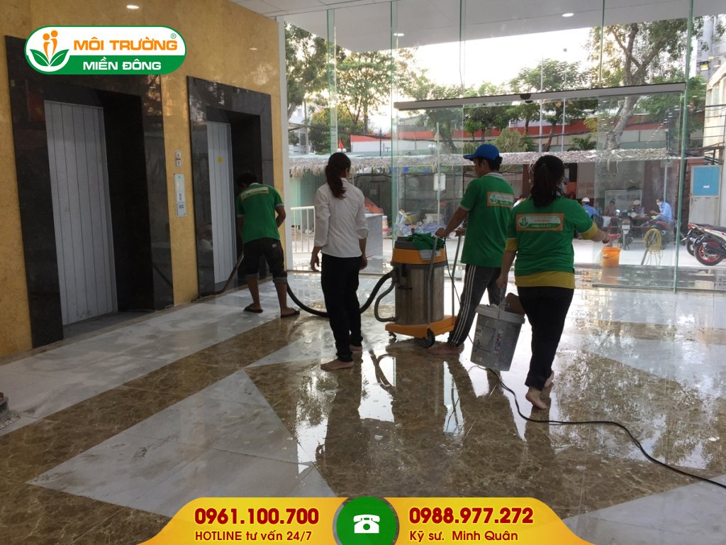 Đơn giá dịch vụ vệ sinh công nghiệp tại đường Lê Văn Duyệt