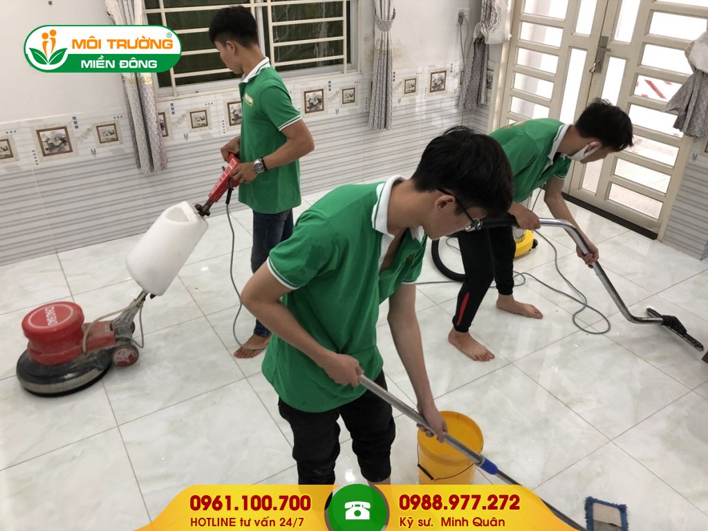 Đơn giá dịch vụ vệ sinh công nghiệp đường Lê Văn Duyệt