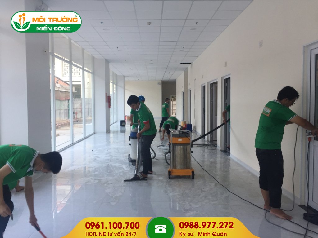 Giá dịch vụ Vệ Sinh Công Nghiệp tại Miền Đông