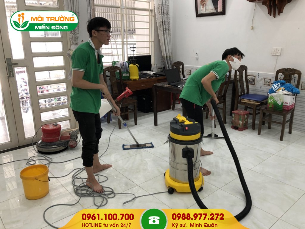 Dịch vụ vệ sinh công nghiệp ở Ấp Bầu Bàng