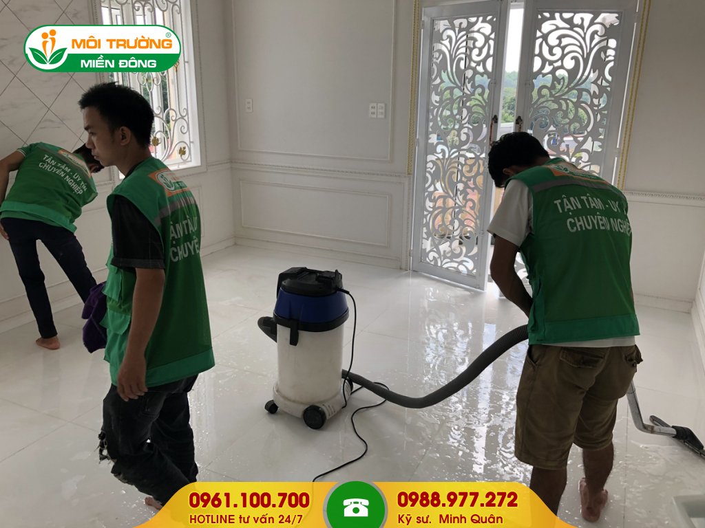 Đơn giá dịch vụ vệ sinh công nghiệp tại Ấp Bầu Bàng