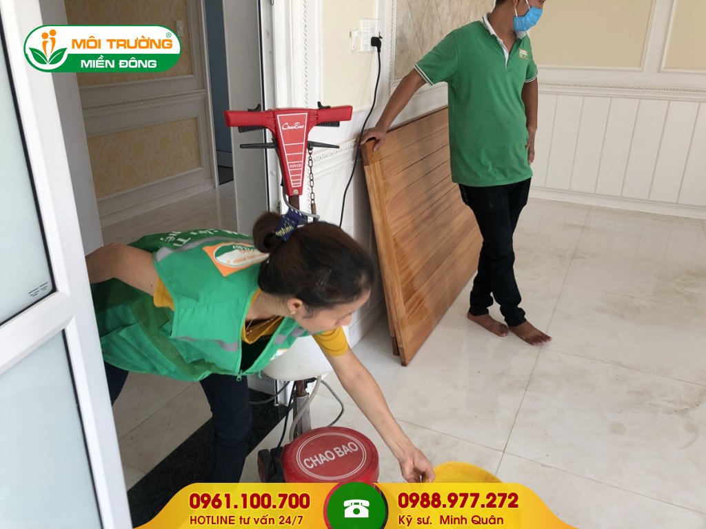 Dịch vụ vệ sinh công nghiệp tại Ấp Bầu Bàng