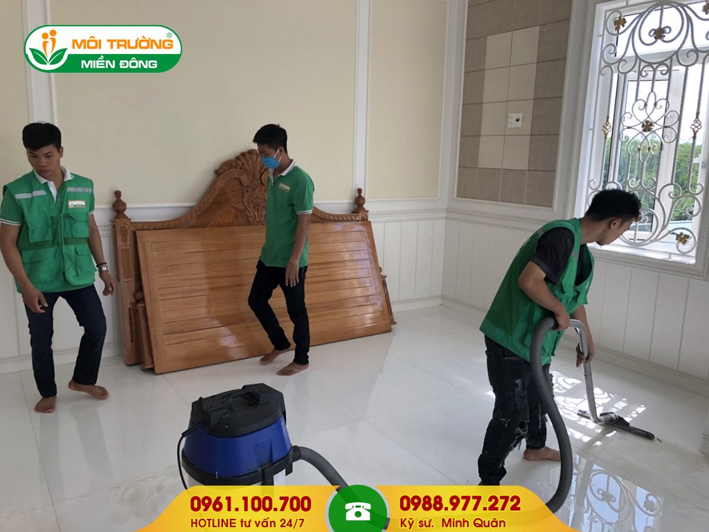 Báo giá dịch vụ vệ sinh công nghiệp tại Ấp Bầu Bàng