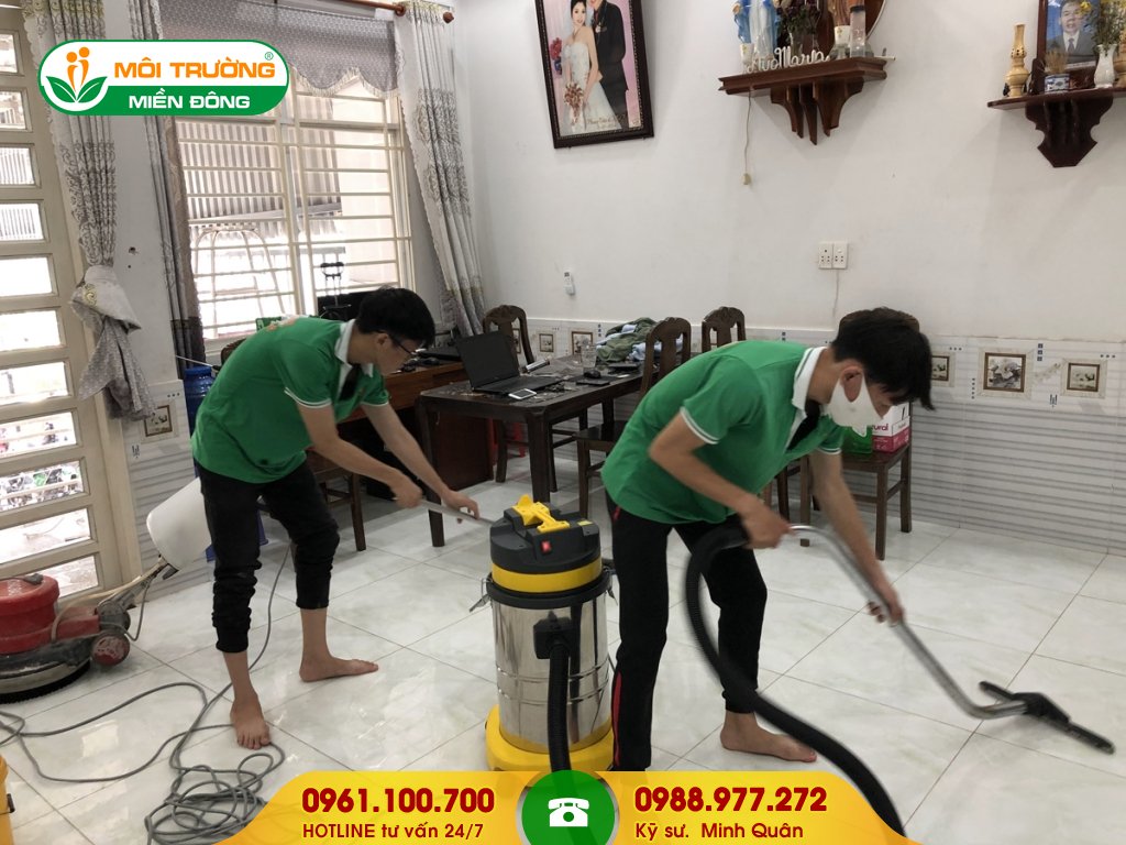 Dịch vụ vệ sinh công nghiệp Ấp Bầu Bàng