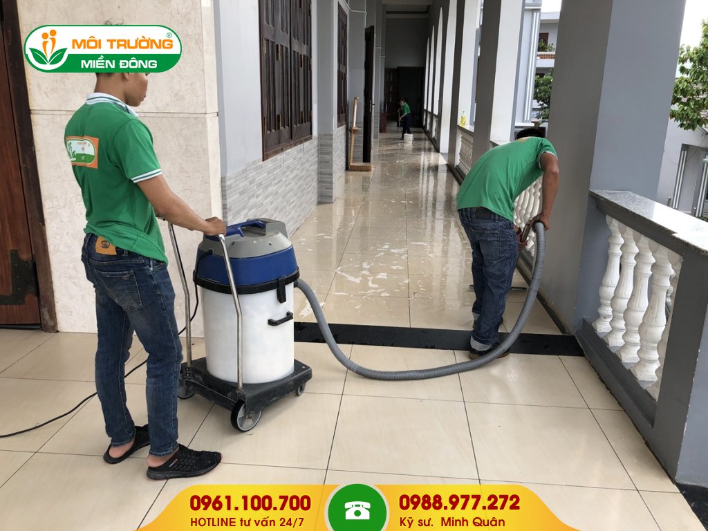 Dịch vụ vệ sinh công nghiệp ở Cổ Am