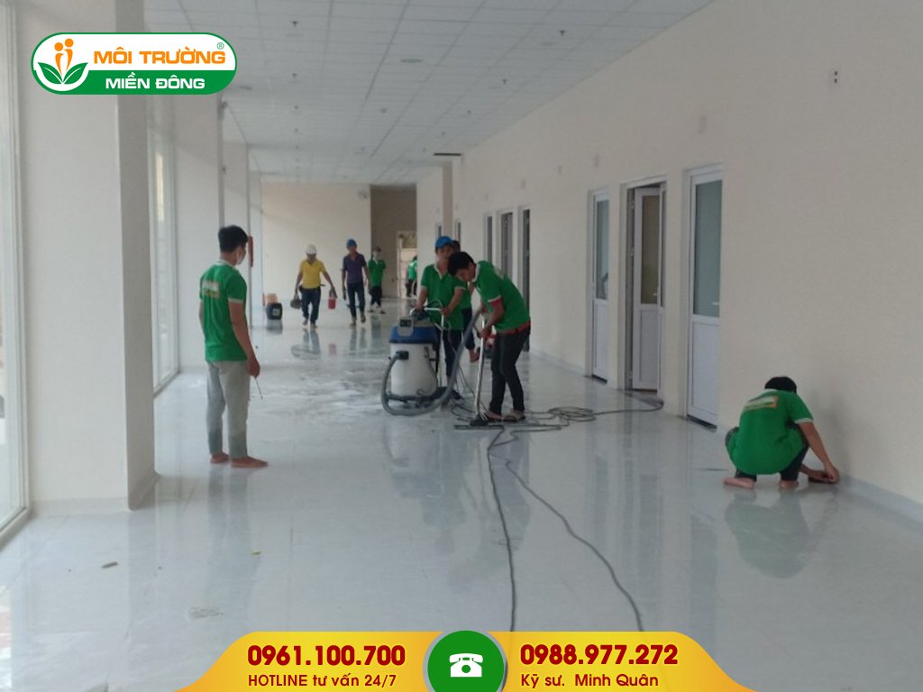 Báo giá dịch vụ vệ sinh công nghiệp tại Khu công nghiệp Mỹ Phước 2