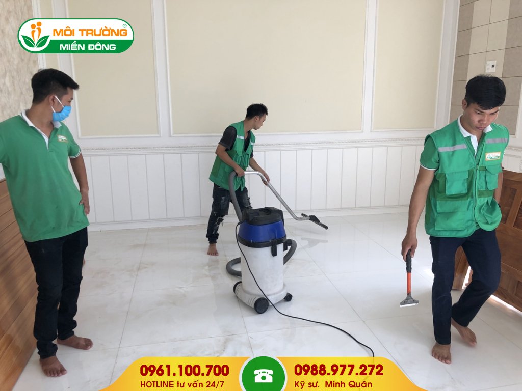 Đơn giá dịch vụ vệ sinh công nghiệp Bến xe Lam Hồng