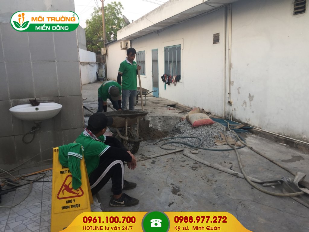 Dịch vụ vệ sinh công nghiệp Bến xe Lam Hồng