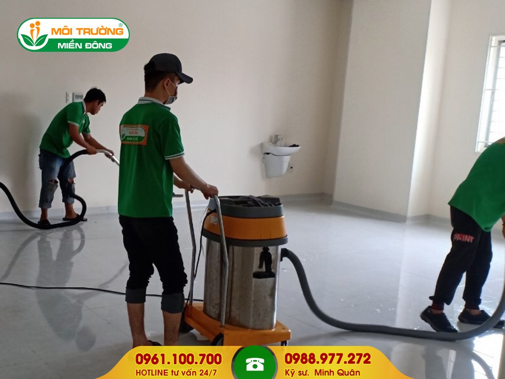 Báo giá dịch vụ vệ sinh công nghiệp tại Bến xe Lam Hồng