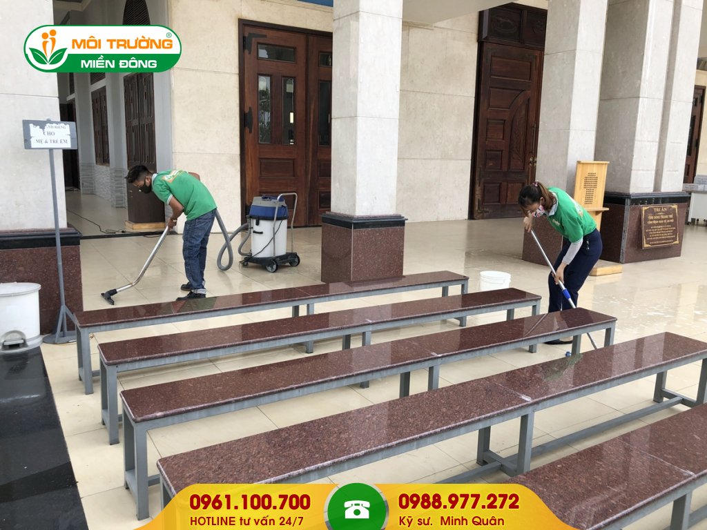 Báo giá dịch vụ vệ sinh công nghiệp KCN Nam Tân Uyên