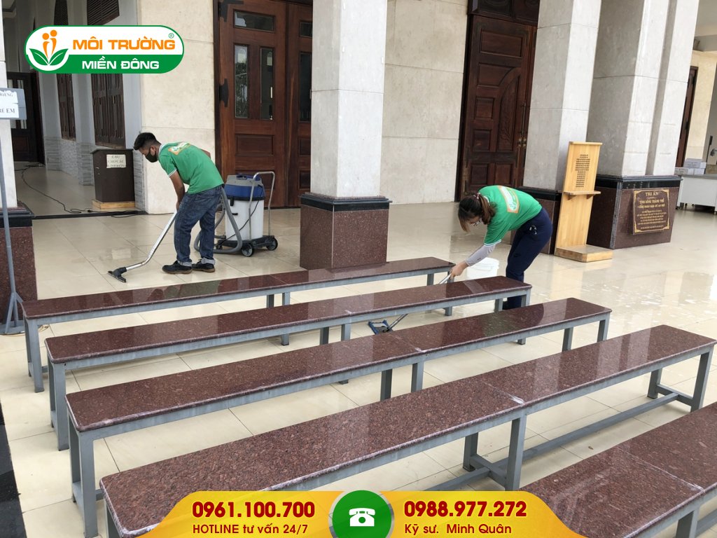 Dịch vụ vệ sinh công nghiệp tại KCN Nam Tân Uyên