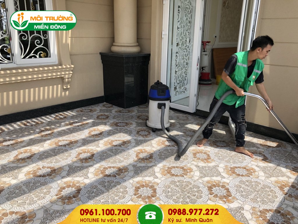 Dịch vụ vệ sinh công nghiệp KCN Nam Tân Uyên