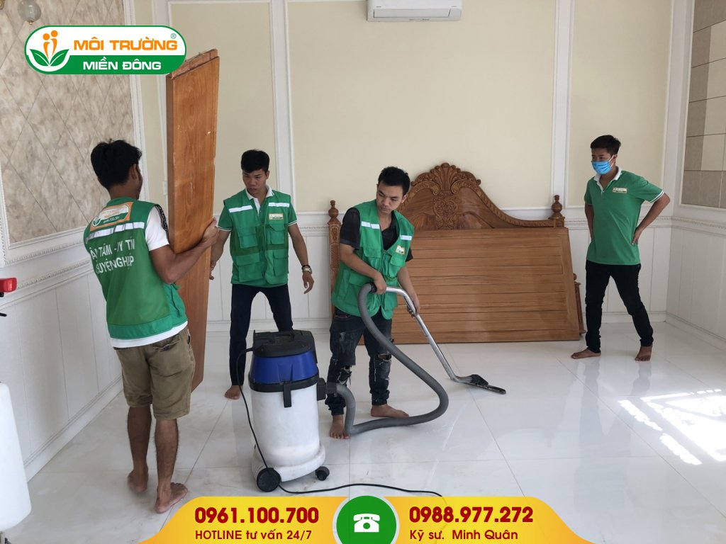 Báo giá dịch vụ vệ sinh công nghiệp tại KCN Nam Tân Uyên